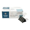 Business Source Fold-back Binder Clips - Black BSN36552BD